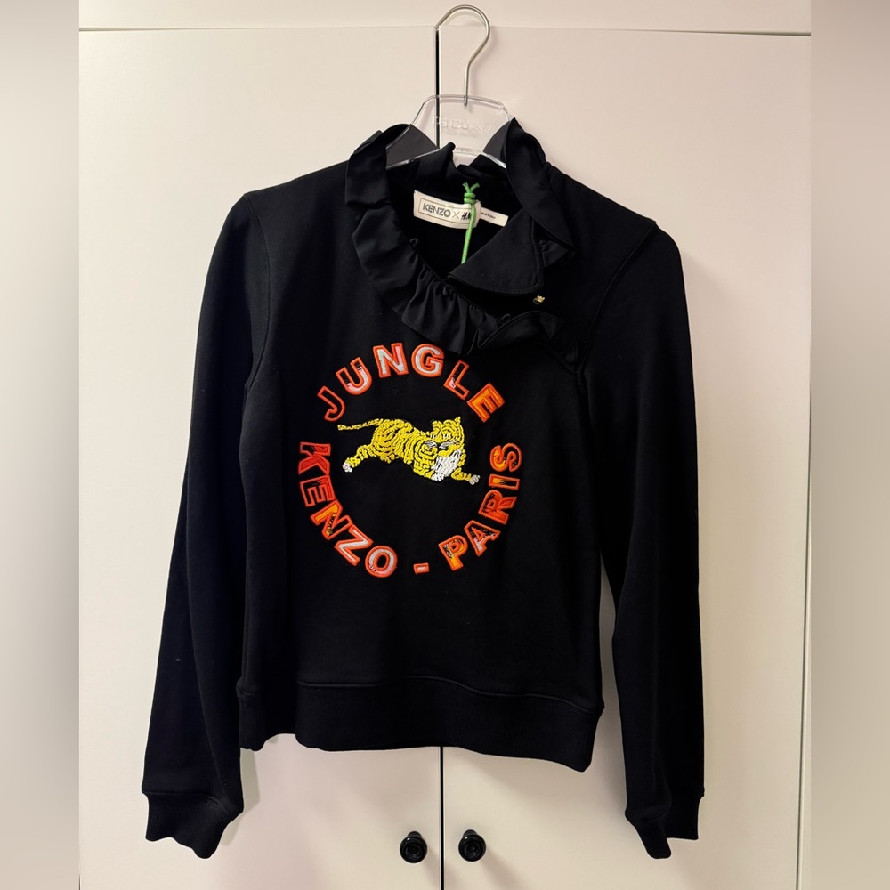 Kenzo X H&M Black Graphic Sweatshirt